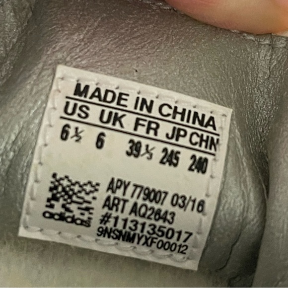 Adidas RAF SIMONS Stan Smith Sneaker in Silver - Picture 5 of 9